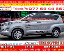 18815 tem xe innova 2018 NHAN DECAL  tem suon xe innova  tem xe innova 2006  tem dán sườn xe innova 2017  tem innova 2018  decal xe innova 2020  tem xe innova 2007  tem innova 2017 ĐỘ TEM XE TOYOTA INNOVA - TEM XE INNOVA 